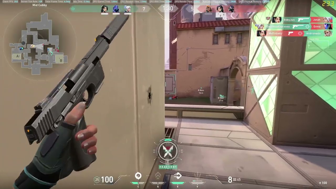 Valorant in typical sydney servers