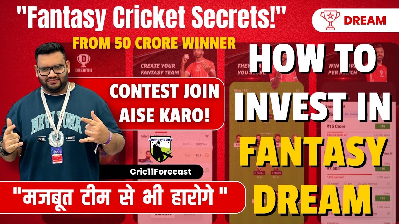 dream11 team fantasy cricket winning tips