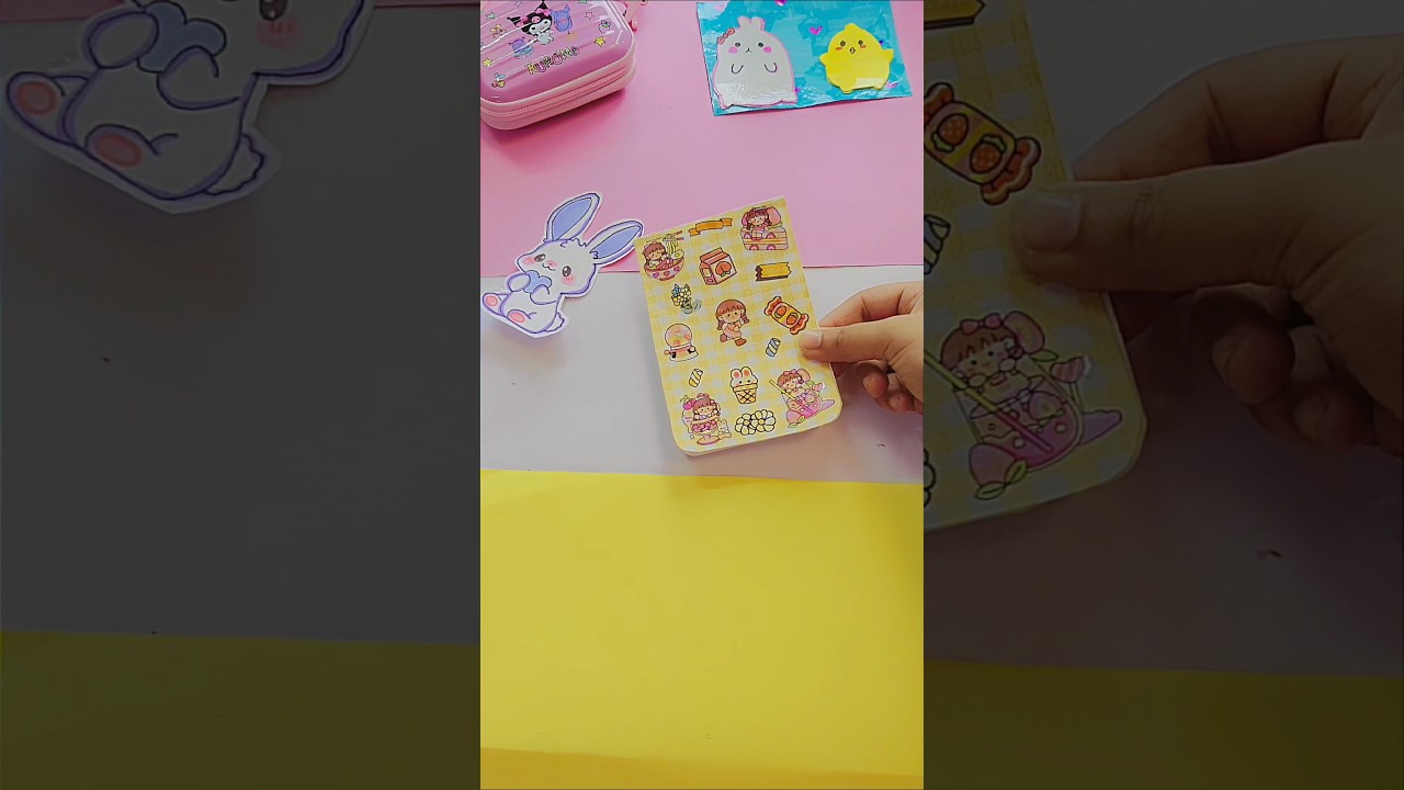 Cute kawaii paper crafts💛💛 