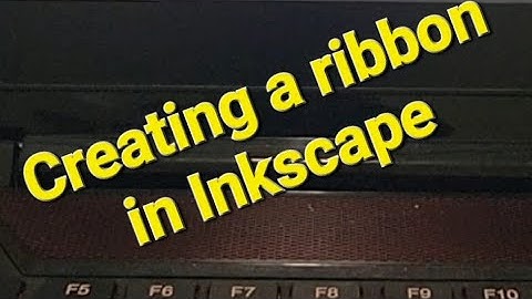 Creating a ribbon in Inkscape