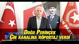 Doğu Perinçek Çin Kına Röportaj Verdi
