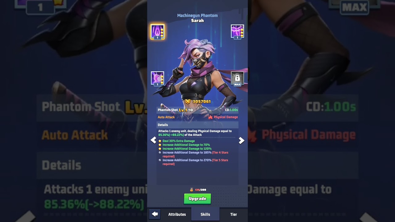 Last War Season 4 Sarah Hero Promotion to UR 