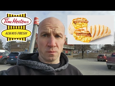 Tim Hortons Farmers Wrap Scrambled Eggs