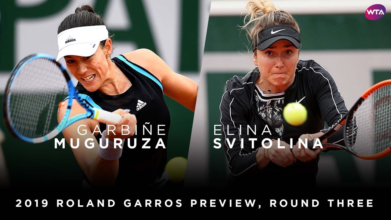 2019 Roland Garros Preview | Garbiñe Muguruza vs. Elina Svitolina wimbledon femme