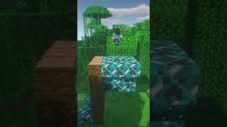 Building JumpPad in Minecraft 🤯 #shorts