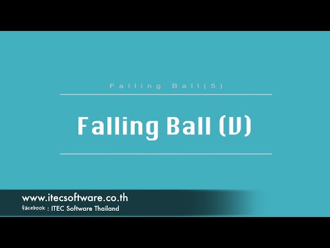 ภาษา swift  New 2022  165 : สอนเขียนโปรแกรมบนระบบ iOS ด้วยภาษา Swift สำหรับผู้เริ่มต้น (Beginner) - Falling Ball Game 5