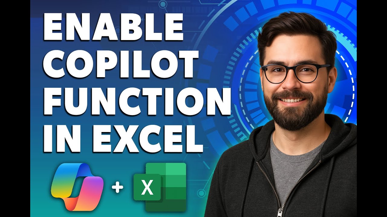 How To Enable Copilot Function In Excel [2026 Guide] - YouTube
