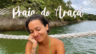 O QUE FAZER EM MANGARATIBA RJ | Praia do Araçá (Ilha de Jaguanum)