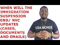 WHEN WILL THE IMMIGRATION SUSPENSION END | NVC UPDATES