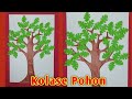 How to Make Tree with Paper Step by Step | Craft Ideas | Tree DIY |Kolase Pohon dari Kertas Origami