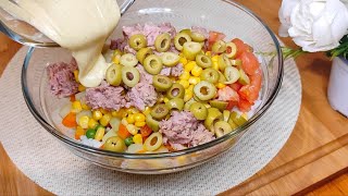 You never get tired of eating this salad! It will impress your family