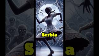 The dancing lady of Serbia with a knife! #trending#horrorstories#viral#gothichorror#aghoststory