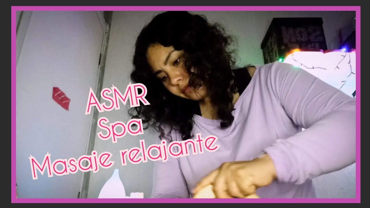 ASMR  RolePlay massage in Spa