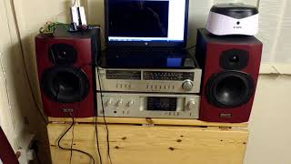 Tda 2030a unbridged stereo amplifier kit thru Tannoy Reveals, Holdsworth joint ventures track