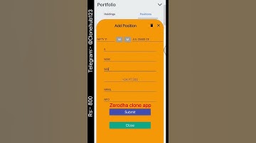 zerodha clone app| dhan clone app| angel one clone app