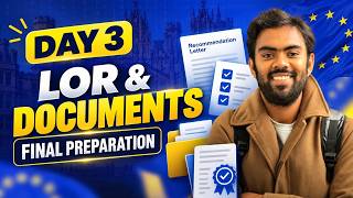 LOR & Application Documents | Cracking the Erasmus Mundus Code | Day 3