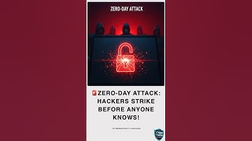 Zero-Day Attacks:The Scariest Cyber Threat You