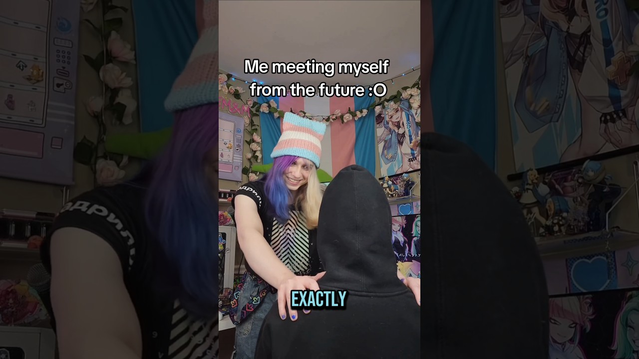 Как бы ты в молодости отреагировал на встречу с тобой сейчас? :3 