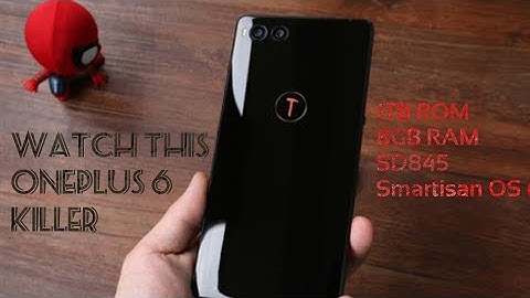 Smartisan R1 Revolutionary OS, TNT and Smartisan R1 Smartphone with 1TB storage