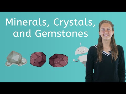What are Minerals, Crystals, and Gemstones?
