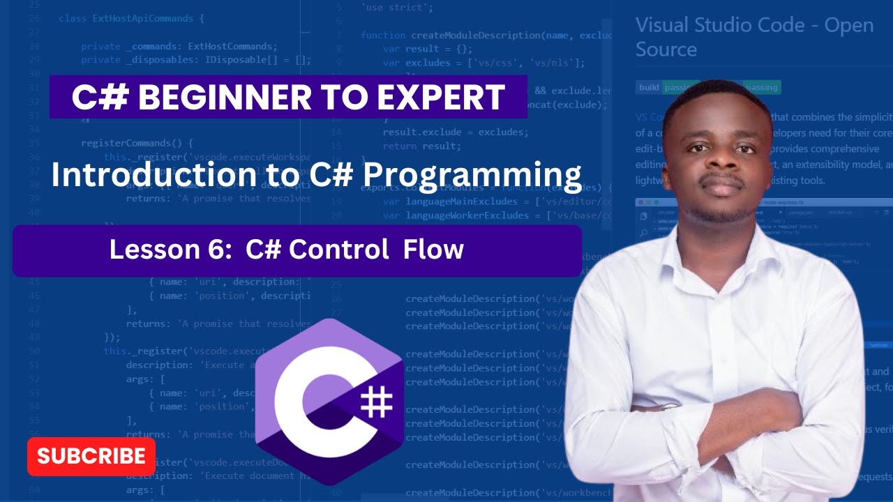 Lesson 6: Control Flow in C# | C# Beginner to Expert Series - YouTube