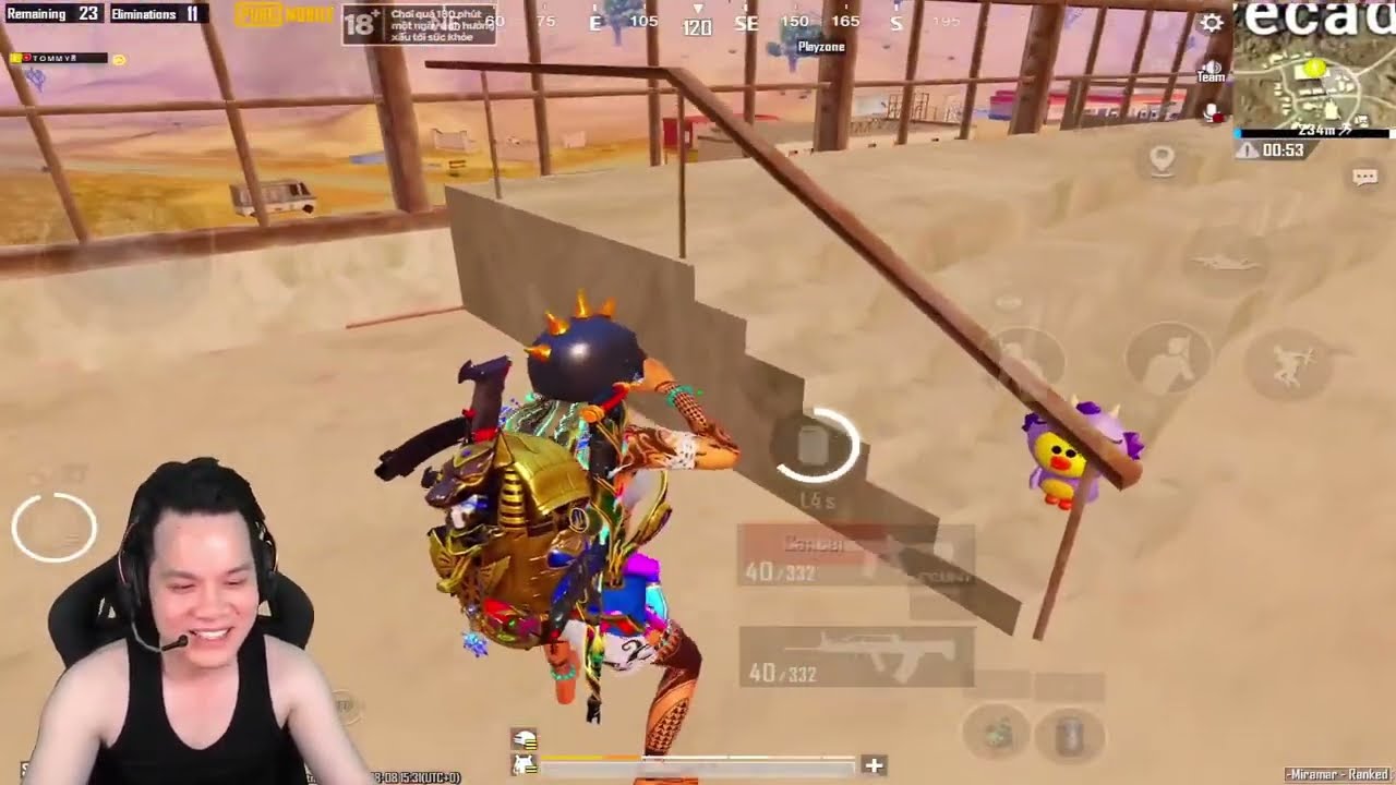 Bộ Bim | CÒN 2 THẰNG NADE MÀ CÒN 6 NADE THÌ THOẢI MÁI NHA AE | PUBG Mobile