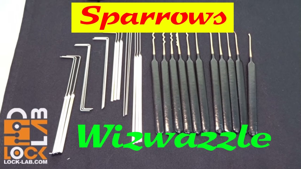 881) Review: Sparrows WIZWAZZLE Lock Pick Set 