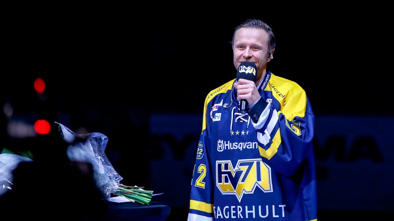 Tröjceremonin för David Petrasek