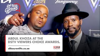 Abdul Khoza At The DSTV Viewers Choice Awards