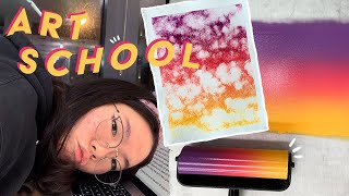 🌈LAST WEEK OF ART STUDIOS IN 2020 // SAIC 💌