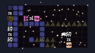 Enter The Infinity (Level Familiar 6) solution (Baba is You / New Adventures! / Familiar Land)