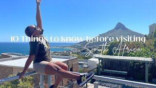 10 Things to Know before Traveling to SA | Black American living in South Africa | South Africa