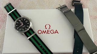 Omega nato strap review - omega seamaster aquaterra golf edition