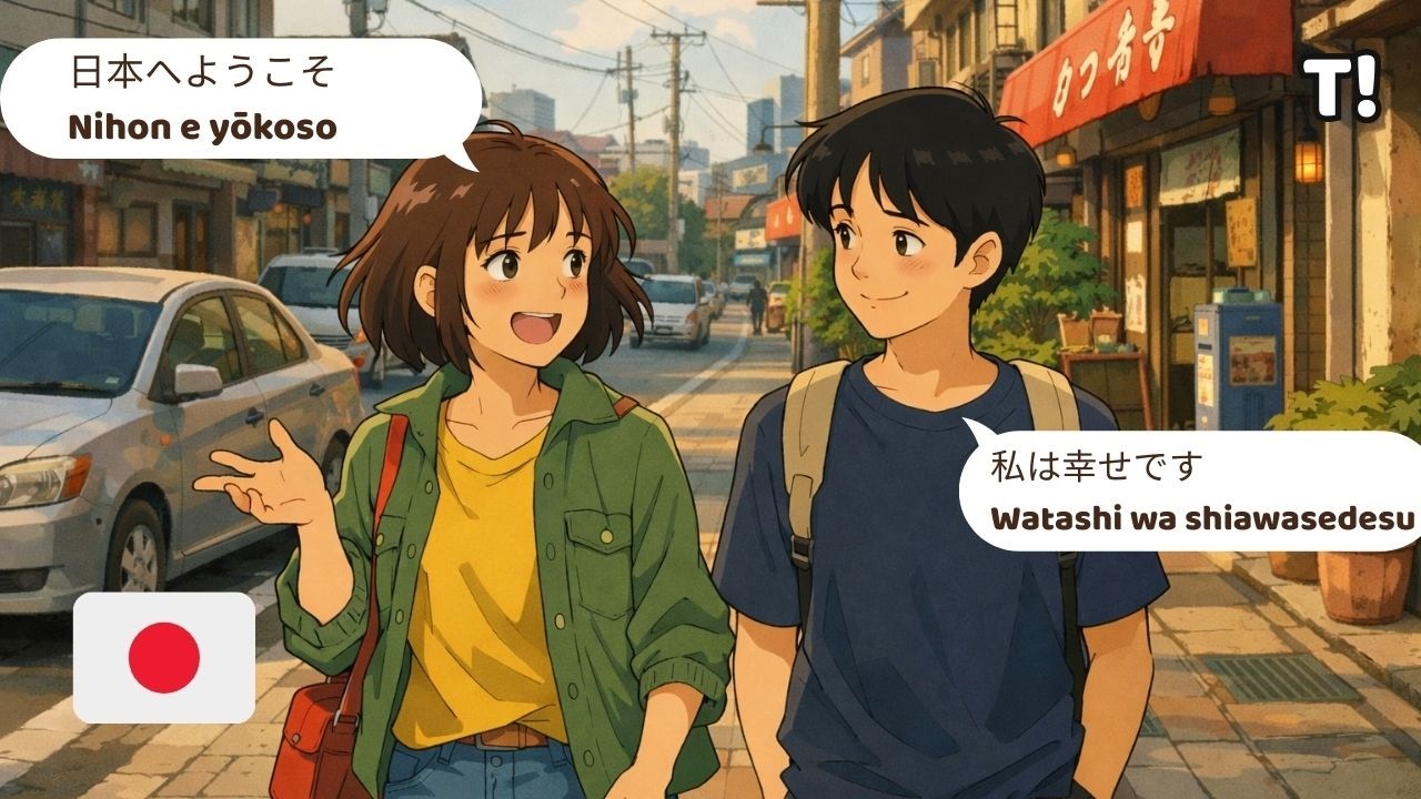 10 японских разговоров из реальной жизни | аудирование на японском для начинающих 🇯🇵