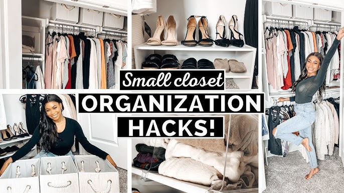 15 Genius Closet Organization Ideas - The Unlikely Hostess  Dressing room  closet, Closet renovation, Home office closet