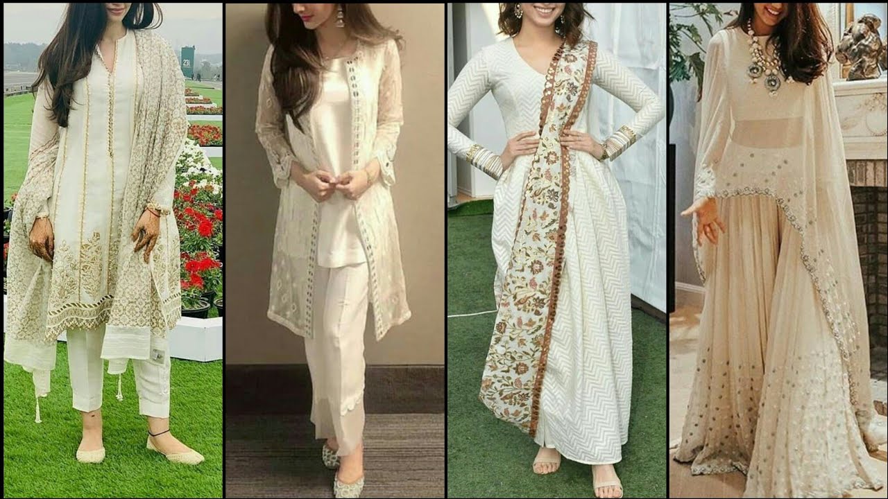 white stylish dresses