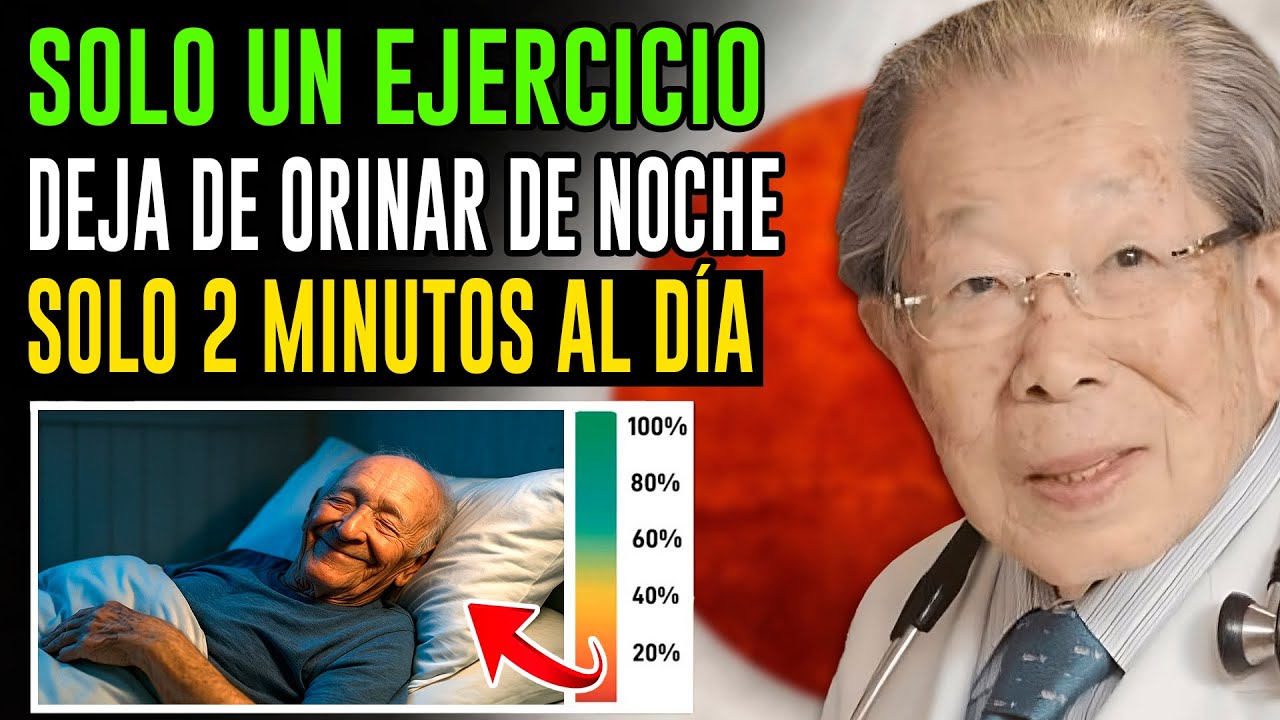 Medico Japones: El Truco de 2 MINUTOS que ACABA con la Micción Nocturna