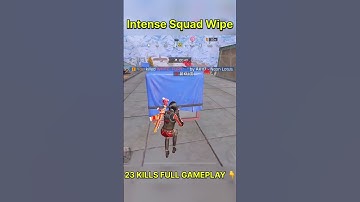 Insane Squad Wipe And 23 Kills Full Gameplay 👇| CODM BR #shorts #callofdutymobile #codm #codmbr