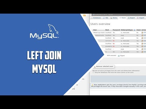 SQL – LEFT JOIN – Video 18