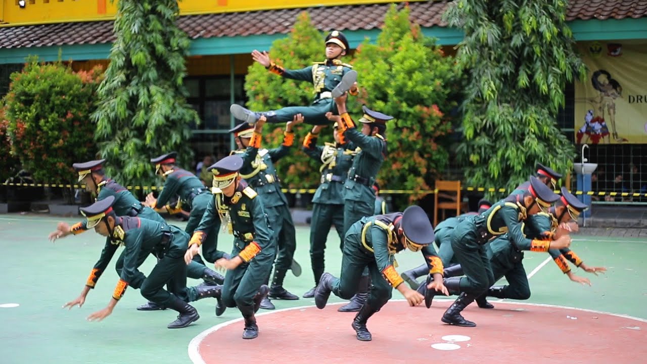 MERINDING! PASKIBRA MTSN 1 KABUPATEN SERANG LKBB DRUPADA INDONESIA 2023