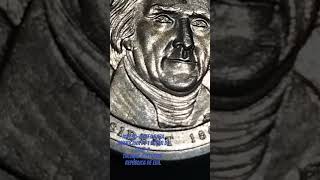 #2730-moeda Rara Americana de 1 Dólar de 2007-P-Thomas Jefferson-Republica de EUA.