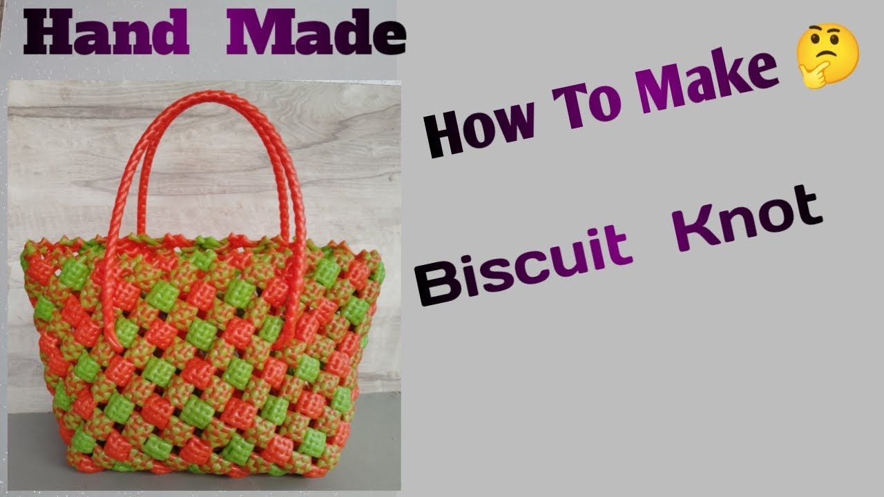 My Own Brand💐 How  To Make  Biscuit Knot ll  ಬಿಸ್ಕೆಟ್ ನಾಟ್  ಬಾಸ್ಕೆಟ್ ಮಾಡುವುದು ಹೇಗೆ ll  Wire Basket