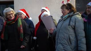 2023_12_09 Gospel Choir Marienfelde &quot;Jingle Bells&quot; auf dem Weihnachtsmarkt Lehmanns Bauernhof