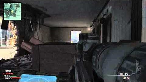 MW3 FFA triple kill feed L118A