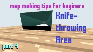krunker map making tips for beginers | ep4 | how to make knife-throwing area in your map