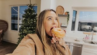 what i eat in a day when I'm being somewhat healthy! Vlogmas day 16!