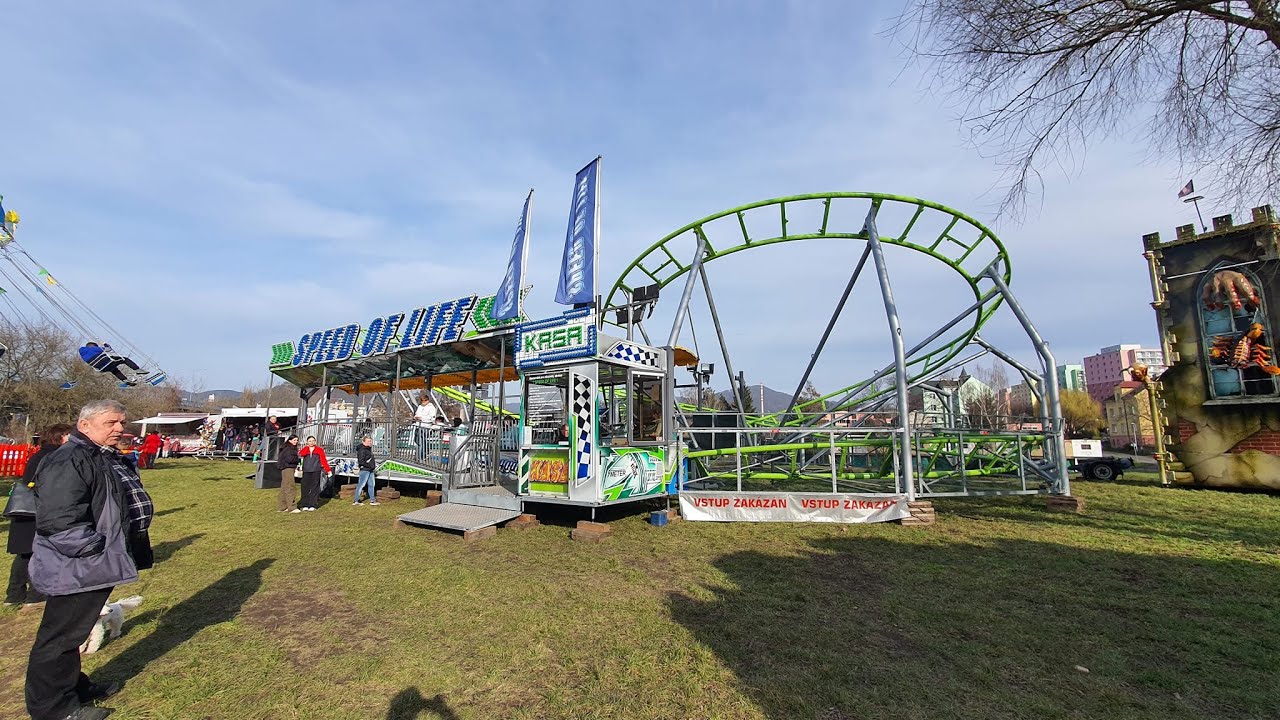 DĚČÍNSKÁ POUŤ 2023- ATRAKCE SPEED OF LIFE ZA JÍZDY / ATTRACTION SPEED ...