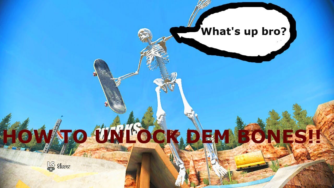 How To Unlock Dem Bones In Skate 3 YouTube