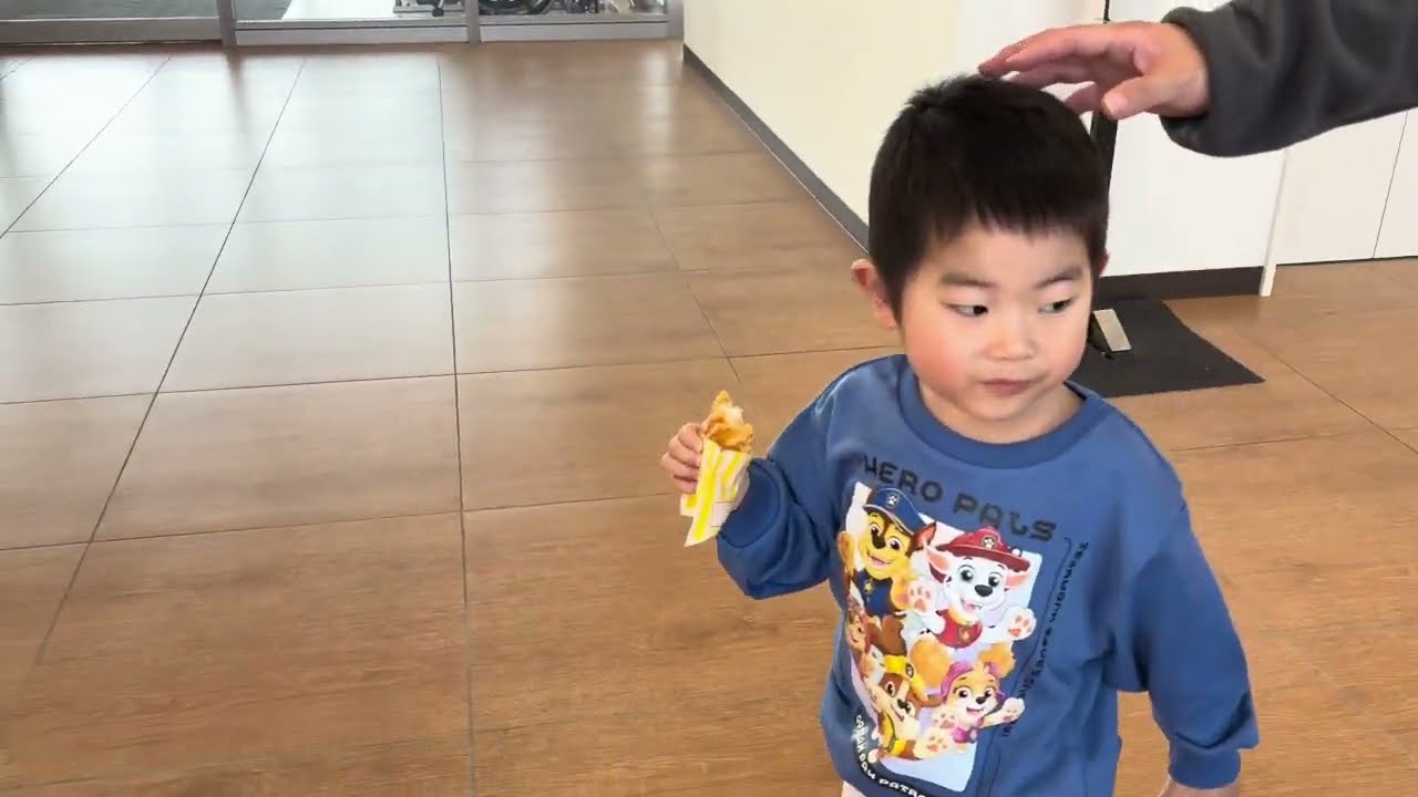 なんと坊やとスーパー行く１日でしたね