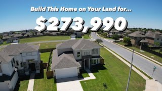 MEDITERRANEAN HOME | $273,990+ | BUILD ON YOUR LOT | EDINBURG, TX.📍